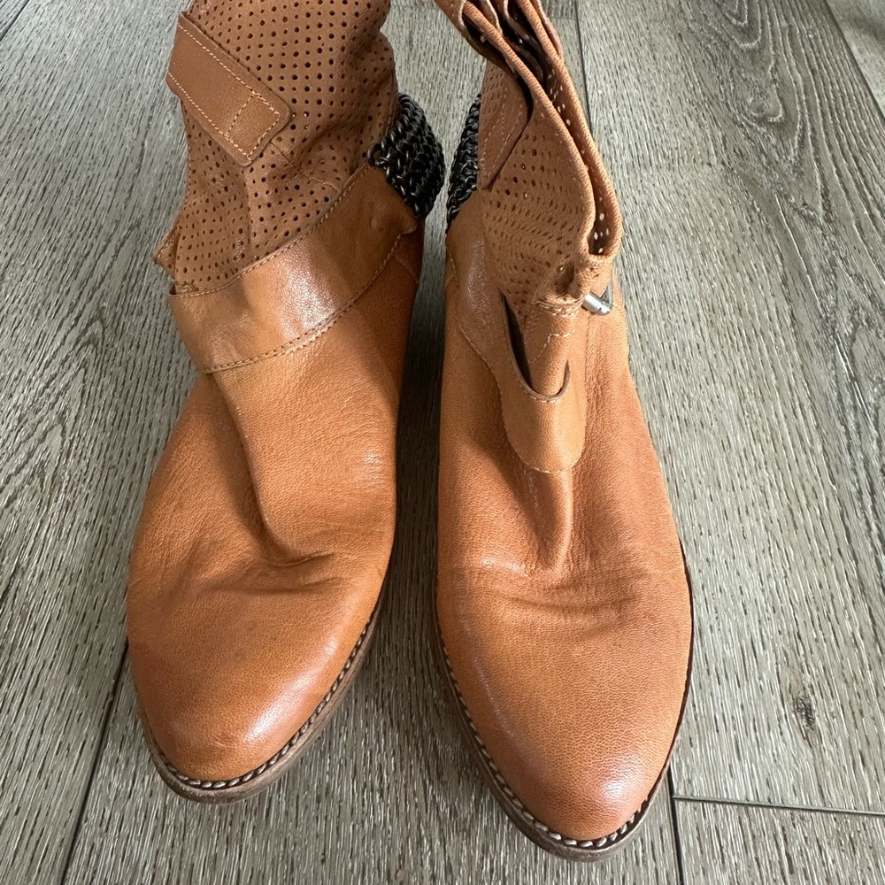 BCBGeneration Tan Ankle Booties - image 2
